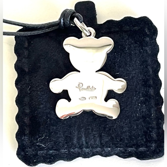 Pomellato Orsetto “Bear Hug” Limited Edition Sterling Silver Pendant - Picture 3 of 7